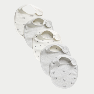 Fabricant OEM Vente en gros en vrac Bavoirs absorbants en coton doux pour bébés garçons - Product Image 5