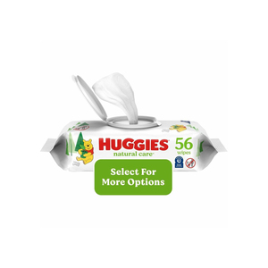 Lingettes Huggies 56s Natural Care à 99% d'eau pour un nettoyage doux et efficace du bébé - Product Image 3