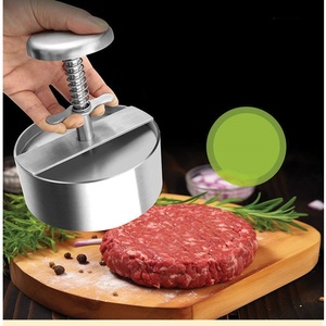 <span class=keywords><strong>Prensa</strong></span> de <span class=keywords><strong>hamburguesas</strong></span> <span class=keywords><strong>Manual</strong></span> personalizada de alta resistencia de mano de Metal nuevo - Product Image 2