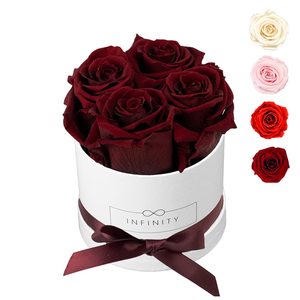 Ramos de flores florales de regalo personalizado, cajas redondas de embalaje de cartón de lujo para rosas - Product Image 3