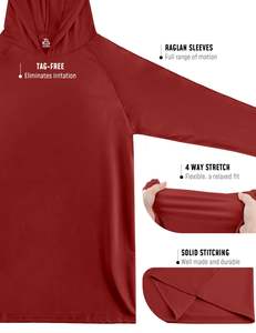 Sweat-shirts de compression athlétique pour hommes, vêtements de sport, sweat-shirts de course, pull léger à manches longues, sweat-shirt de sport - Product Image 4