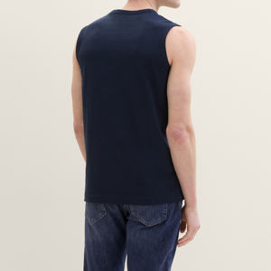 Camiseta sin mangas de gimnasio personalizada para hombre, chaleco muscular sólido de algodón 100% para culturismo y entrenamiento, camiseta sin mangas transpirable de verano - Product Image 2