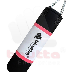 BHUTTA ENTERPRISES Sacos de Boxeo Colgantes de Cuero Resistente Rellenos de Arena y Agua, Precio de Fábrica, para Entrenamiento Profesional de Boxeo - Product Image 2