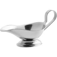 Salsera de acero inoxidable de grado alimenticio de lujo Servidor de crema personalizado y salsera con tema elegante - Product Image 6