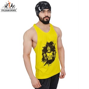 Wholesale Rate Professional Top Quality Latest Model Breathable Men Fitness Wear <b>Stringer</b> <b>Vest</b> BY FM LOGAN SPORTS - Product Image 5