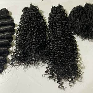 Extensiones de pelo Remy brasileño, pelo ondulado recto de 8 a 28 pulgadas, sin procesar, virgen, muestra gratis, cutícula alineada, venta al por mayor - Product Image 6