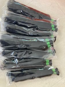 Nhà máy tóc thô bó siêu đôi rút ra Ấn Độ Remy tóc chất lượng cao Máy đôi sợi ngang tất cả các màu sắc phù hợp dệt Clip-in - Product Image 6