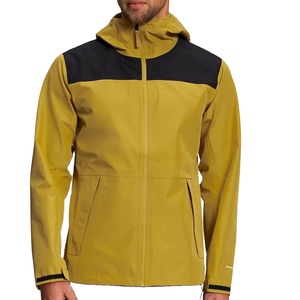 Lightweight travel waterproof outerwear <b>jacket</b> for <b>men</b> ideal for hiking fishing <b>cycling</b> or working in rainy conditions - Product Image 1