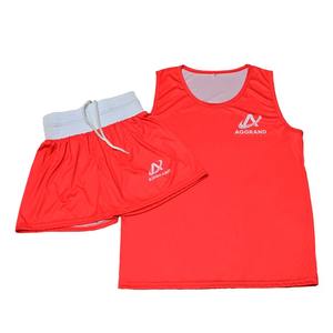 Ropa de artes marciales con logotipo personalizado, transpirable, 100% poliéster, uniformes profesionales de boxeo, cómodos, duraderos, Unisex, adultos - Product Image 1