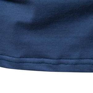 เสื้อยืดผู้ชายไซส์ใหญ่พิเศษผ้าฝ้าย/เส้นใยไม้ไผ่ผ้าคอตตอนดีไซน์เรียบสำหรับฤดูร้อน - Product Image 6