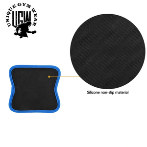 UNIQUE GYM WEAR UGW-GP-009 OEM Manufacturer Customized Lightweight Durable Grip Pads for Weightlifting Neoprene Rubber Gym - Product Image 3