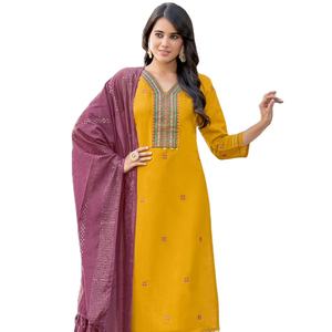 Ladies Flavour Copper Stone 7 Ready-Made Designer Collection Vêtements indiens et pakistanais - Product Image 1