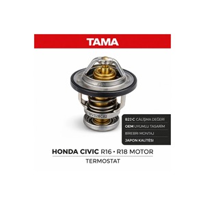 Termostato 82C R16 R18 Compatible con Honda Civic 1.6 1.8, Incluye Acura NSX Prelude MDX Acura Hybrid TAMA WV52BC82 - Product Image 3