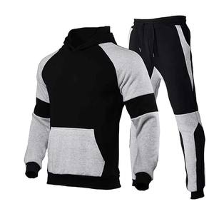 Transpirable nueva llegada adultos deportes diseño rayas personalizado 100% algodón chándal dentro de chándal - Product Image 4