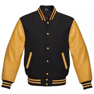 OEM de personalización de fábrica chaqueta de béisbol Letterman Streetwear abrigo bombardero con patrón de estampado bordado abrigo personalizable - Product Image 3