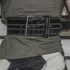 Cinturón de una sola punta para Fitness de alta calidad, soporte para la espalda, entrenamiento de levantamiento de pesas, cinturón de una sola punta para hombres y mujeres - Product Image 4