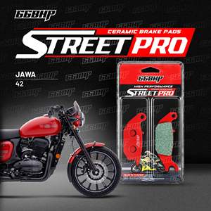 Pastillas de Freno Semi Cerámicas JAWA 42 Street Pro - Repuesto de Alto Rendimiento para una Potencia de Frenado Superior - Product Image 1