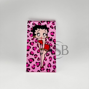 Betty Boop Carreaux de cils en acrylique avec logo personnalisé avec aimants pour pince à épiler Conception personnalisée Palette de cils colorée et durable - Product Image 3