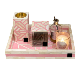 Ensemble de brûleurs d'encens en bois traditionnel Brûleur électrique arabe Bakhoor avec incrustation d'os floral pour une utilisation intérieure Ramadan Gifts Pvt Ltd - Product Image 2