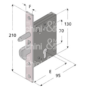 ไม่รวมกระบอกรูปตัวล็อคตะขอ - Product Image 1