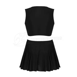 Uniforme de Porristas para Mujer, Material de Poliéster, Impresión de Logotipo Personalizada, Sublimación de Alta Calidad, Gran Venta - Product Image 2