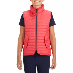 Chaleco Ecuestre Personalizado con Logotipo para Mujer |   Chaleco Térmico con Cremallera Completa, Spandex/Nailon Poliéster |   Diseño de cuello alto |   Tela Resistente de Bajo Costo - Product Image 1