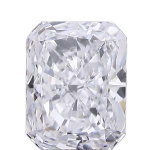 Diamante cultivado en laboratorio de corte radiante de 1,00 CT, Diamante Suelto certificado CVD HPHT IGI con claridad VVS y color DEF para joyería de alta gama - Product Image 1