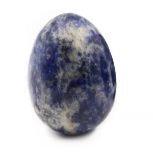 Yoni huevo sodalita huevos de piedra natural en forma de piedra huevo de Jade Semi Preciosa Protección Energética Ejercicio Vaginal Mayorista - Product Image 2