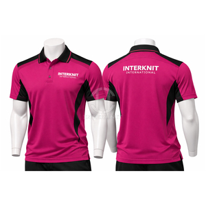 Uniforme professionnel pour le personnel d'entreprise, t-shirt personnalisé avec broderie de logo, respirant, tricoté, 100% coton, manches courtes, vêtements de travail - Product Image 4
