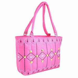 กระเป๋าถือสตรี (879) - สีชมพู - Product Image 1