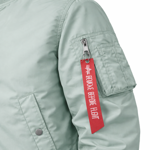 Chaqueta Bomber de Lona para Hombre, Cuello Alto, Logotipo Frontal, OEM, Resistente al Viento, Transpirable, Precio Económico, Venta al Por Mayor - Product Image 4