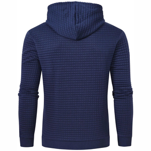 Nouvelle Offre Spéciale hommes sweats à capuche en gros hommes 100% coton décontracté léger confortable manches longues solide sweats à capuche à vendre - Product Image 5