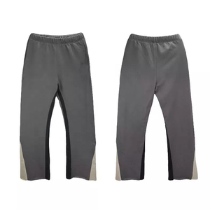 Men's Flared Sweatpants Wholesale Custom Men's Sweatpants OEM Cotton Fleece Pants - Product Image 2