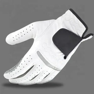 Guantes de Golf Personalizados al por Mayor de Alta Calidad, de Piel de Cabretta para Mano Izquierda, Antideslizantes, con Correa de Muñeca Ajustable para Hombre y Mujer - Product Image 5