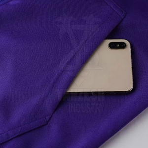 Chándal Deportivo de Manga Larga para Hombre, Talla Grande, Invierno, 100% Algodón, de Alta Calidad, con Logotipo Personalizado Impreso, Transpirable, Antibacterial, de Secado Rápido - Product Image 6