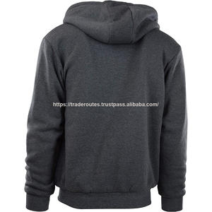Vente en gros de sweat-shirt à capuche ras du cou avec broderie personnalisée pour hommes, en polaire douce, à la mode néon, dernier style d'automne - Product Image 3