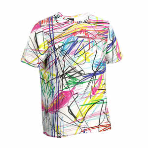 ผู้ผลิต OEM เสื้อยืดพิมพ์ลายแบบซับลิเมชั่น ดีไซน์ใหม่ล่าสุดสำหรับผู้ชาย เสื้อสตรีทแวร์ขายดี เสื้อยืดผู้ชายระบายอากาศได้ดี - Product Image 6