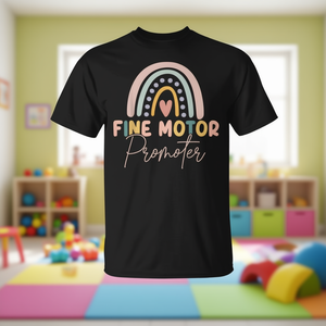 Camiseta Fine Motor Promoter con diseño sensorial de terapia ocupacional - Product Image 3