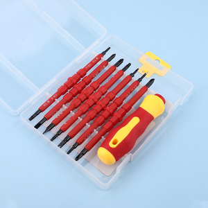 Destornillador <span class=keywords><strong>Triangular</strong></span> Manual de Precisión Multifuncional de Plástico para Herramientas de Ferretería, Aislado Eléctricamente, Grado Industrial, 3 Años - Product Image 3