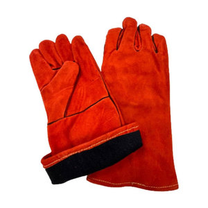 Guantes de Soldadura de Cuero Vacuno Resistentes a la Abrasión, Flexibles, Ignífugos, Transpirables y Duraderos para Uso Diario en Exteriores - Product Image 4