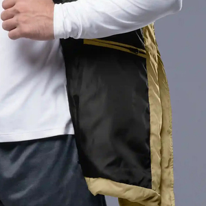 Chaqueta Acolchada de Alta Calidad para Hombre con Cuello Alto para Invierno, Transpirable y Ecológica, Colores Personalizados, Exterior de Algodón - Product Image 5