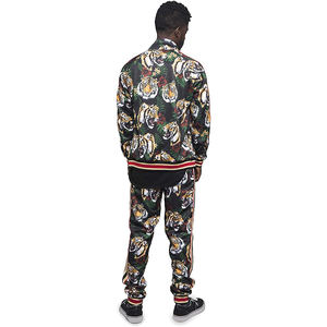 Ropa Deportiva personalizada para hombres, traje de pista de diseño de poliéster 100%, de alta calidad, informal, venta al por mayor - Product Image 2