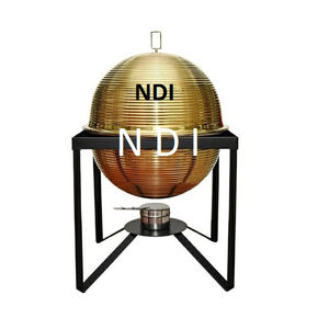 Top Decoration <b>Chafing</b> Dish With Black Stand Catering Accessories Metal <b>Chafing</b> Dish Top Trending Golden Finishing Counter - Product Image 1