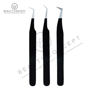 Pinzas para Pestañas y Volumen, Herramienta de Belleza de Precisión Reutilizable para Extensión de Pestañas Profesional y Aplicación de Maquillaje - Product Image 6