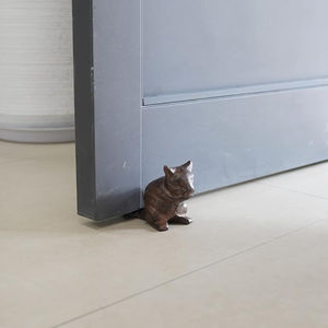 Butée de porte décorative de conception avantageuse Butée de porte en fer métallique de haute qualité Parfait pour la cuisine Butée de porte de salle de bain - Product Image 3