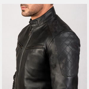 Más Popular de alta calidad de encargo de los hombres chaqueta de cuero de pie de la calle caliente Nueva llegada Pakistán hizo motocicleta de invierno - Product Image 3