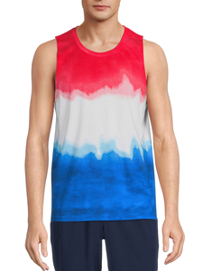 Top de sport à Design Tie-dye pour homme, débardeur d'été, vêtements d'extérieur de Gym, Stringer Singlets, débardeurs sublimés, tendance - Product Image 5