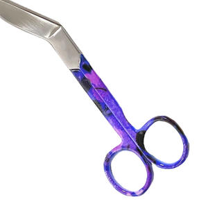 ชุดเครื่องมือผ่าตัดแบบใช้มือ 4 ชิ้น คุณภาพเยี่ยม กรรไกรผ่าตัดแบบ Lister ขนาด 5.5 นิ้ว สีขาว ม่วง ดำ เคลือบกระดาษ - Product Image 6