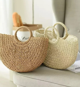 Sac en corde de papier tissé Crochet Macramé Sacs de plage directement du fournisseur indien - Product Image 2