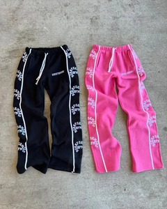 High Street Hip-hop rétro décontracté mode surdimensionné pantalons de survêtement hommes Y2k 2025 Harajuku Gothpunk Rock lâche lavé hommes pantalons - Product Image 1